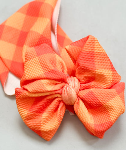Orange Bow