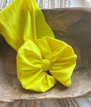 Load image into Gallery viewer, Yellow Swim bow